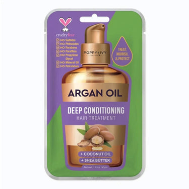 Poppy & Ivy Argan Oil Deep Conditioning Hair Treatment – 1.52 oz (45 ml) - ANNS BEAUTY SUPPLY